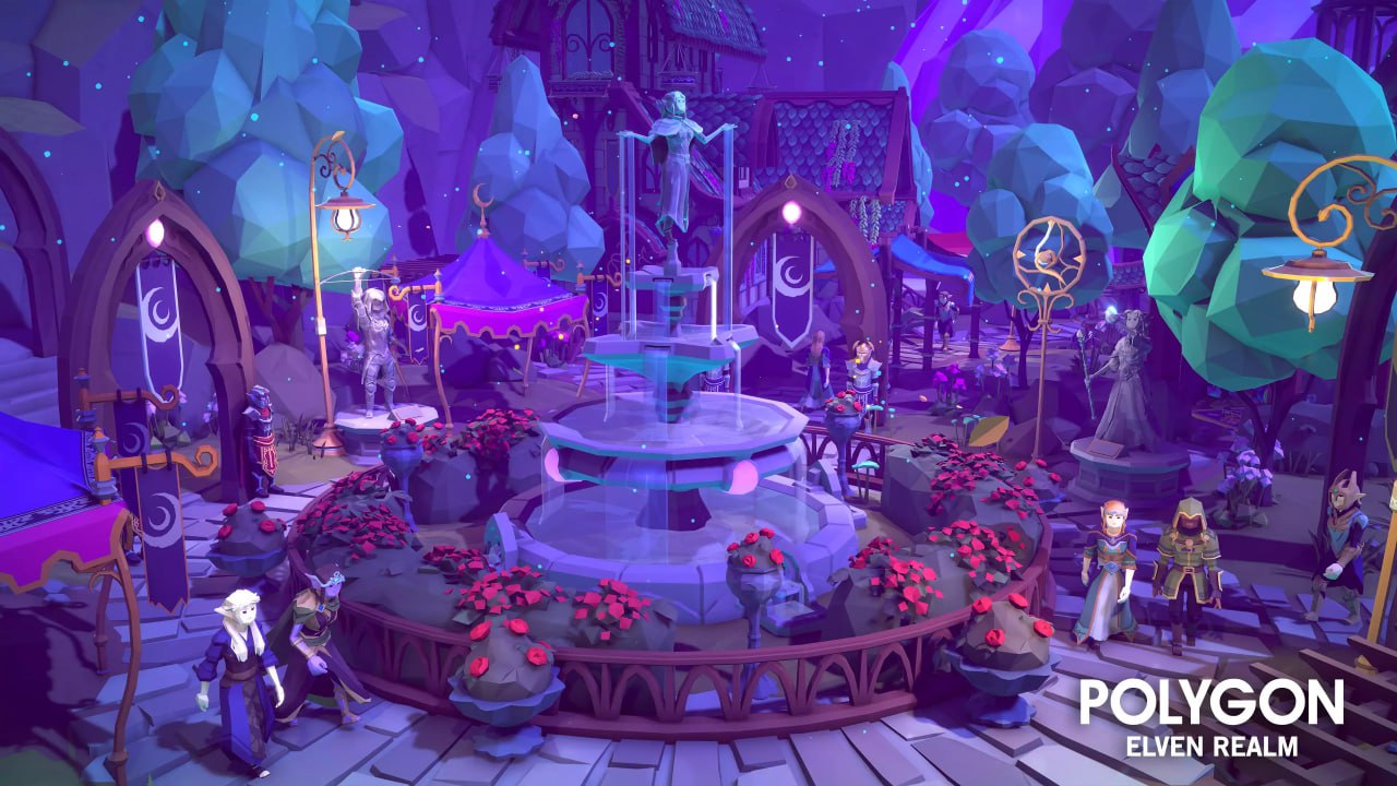 POLYGON - Elven Realm - Low Poly 3D Art by Synty📱 - изображение 4